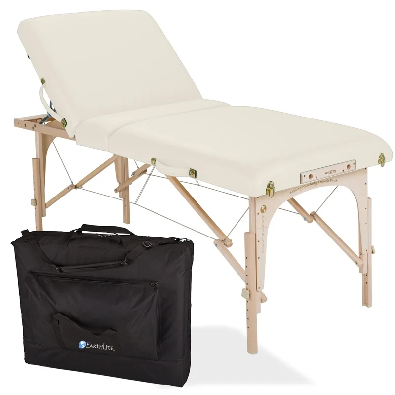 Earthlite Avalon XD Tilt — lichte bank met verhoogde rugsectie