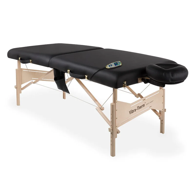 Earthlite Vibra-Therm — vibra-therm met hoofdsteun en bedieningsonderdeel