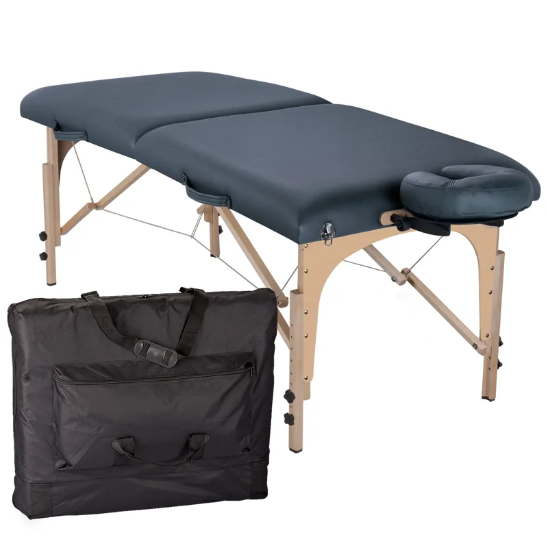Inner Strength Element Reiki — blauwe uitvoering met hoofdsteun en tas